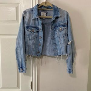 Cropped Jean Jacket